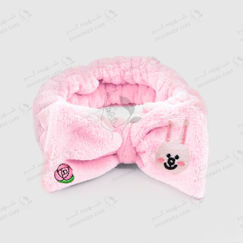 هدبند حوله ای عروسکی Doll towel headband