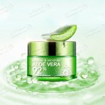 کرم آبرسان 50 گرمی آلوئه‌ورا بیوآکوا 92% هیدراته Aloe Vera Moisturizing Cream