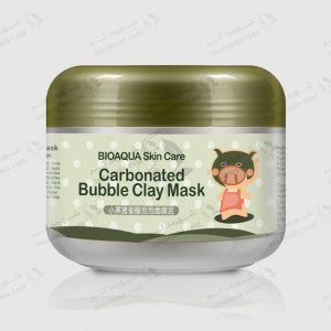 ماسک خاک‌رس و کربن بیوآکوآ Carbonated Bubble Clay Bioaqua