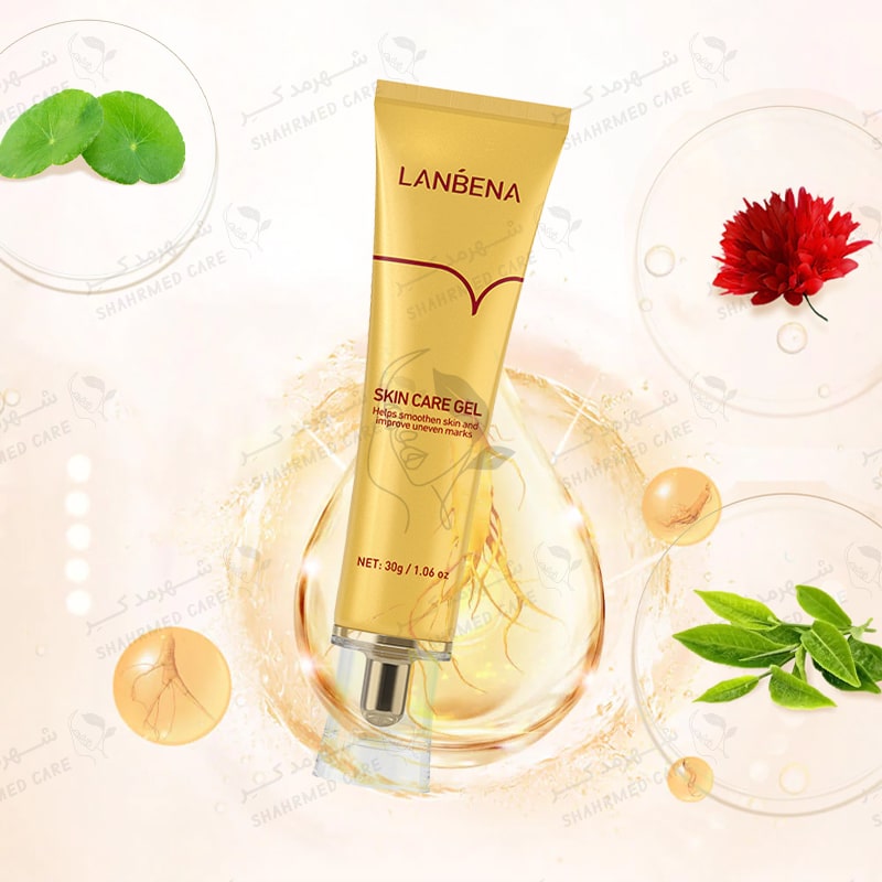 ژل ترمیم کننده 30 گرمی رفع جای جوش و آکنه لانبنا Lanbena TCM Scar and Acne Mark Removal Gel Ointment