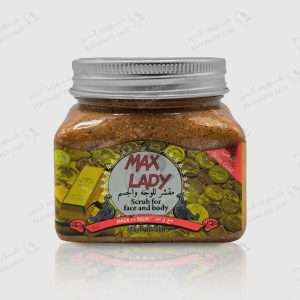 اسکراب شنی مکس لیدی طلا sand scrub Gold Max Lady