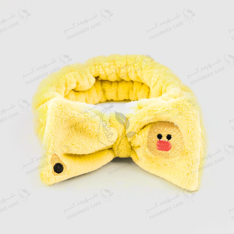 هدبند حوله ای عروسکی Doll towel headband