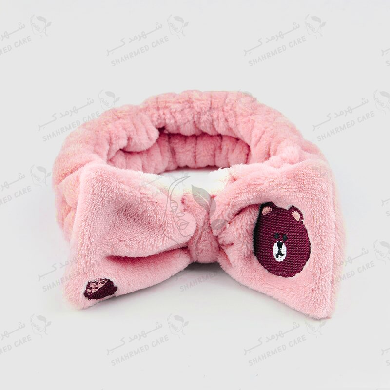 هدبند حوله ای عروسکی Doll towel headband